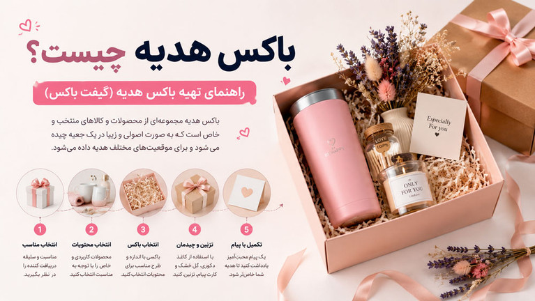 باکس هدیه چیست؟ راهنمای تهیه باکس هدیه